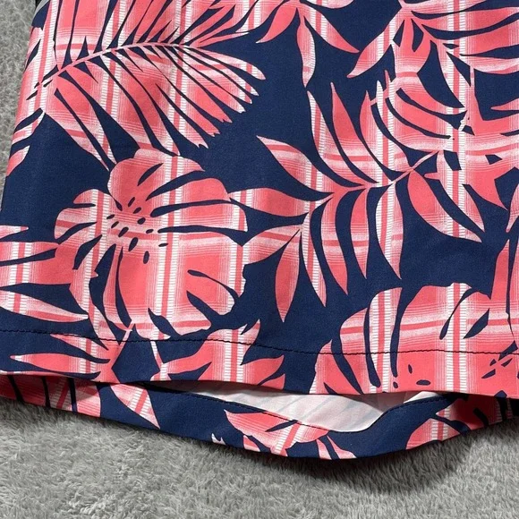 Tommy Bahama Baja Palms Plaid 40 Swim Trunks Board Shorts Beach Summer Stretch - Picture 5 of 16